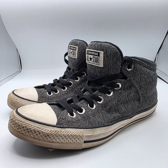Converse All Star Womens Size 9 Gray High Top Sneakers Classic Casual Canvas - Picture 4 of 13